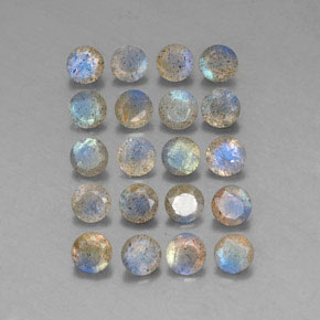 Achetez naturel ct multicolore labradorite gems, transparent, en provenance madagascar chez gemselect. en stock, livraison internationale!