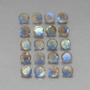 Achetez naturel ct multicolore labradorite gems, transparent, en provenance madagascar chez gemselect. en stock, livraison internationale!