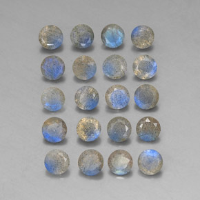 Achetez naturel ct multicolore labradorite gems, transparent, en provenance madagascar chez gemselect. en stock, livraison internationale!