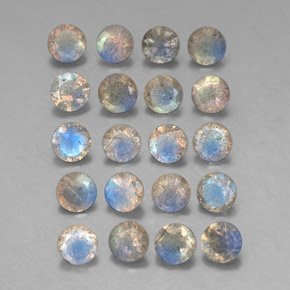 Achetez naturel ct multicolore labradorite gems, transparent, en provenance madagascar chez gemselect. en stock, livraison internationale!