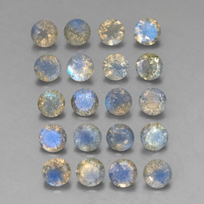 Achetez naturel ct multicolore labradorite gems, transparent, en provenance madagascar chez gemselect. en stock, livraison internationale!