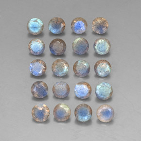 Achetez naturel ct multicolore labradorite gems, transparent, en provenance madagascar chez gemselect. en stock, livraison internationale!