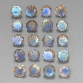 Achetez naturel ct multicolore labradorite gems, transparent, en provenance madagascar chez gemselect. en stock, livraison internationale!