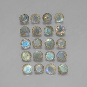 Achetez naturel ct multicolore labradorite gems, transparent, en provenance madagascar chez gemselect. en stock, livraison internationale!