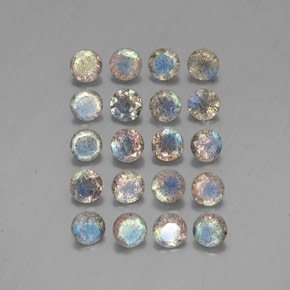 Achetez naturel ct multicolore labradorite gems, transparent, en provenance madagascar chez gemselect. en stock, livraison internationale!