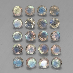 Achetez naturel ct multicolore labradorite gems, transparent, en provenance madagascar chez gemselect. en stock, livraison internationale!