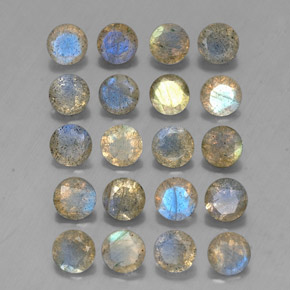 Achetez naturel ct multicolore labradorite gems, transparent, en provenance madagascar chez gemselect. en stock, livraison internationale!