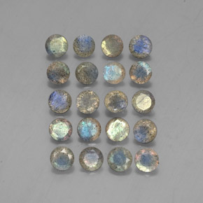 Achetez naturel ct multicolore labradorite gems, transparent, en provenance madagascar chez gemselect. en stock, livraison internationale!