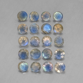 Achetez naturel ct multicolore labradorite gems, transparent, en provenance madagascar chez gemselect. en stock, livraison internationale!
