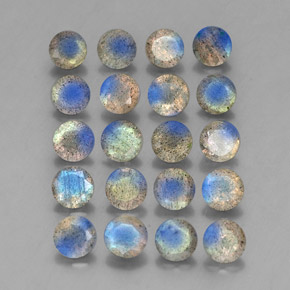 Achetez naturel ct Multicolore Labradorite gems, Transparent, En provenance Madagascar chez GemSelect. En stock, livraison internationale!