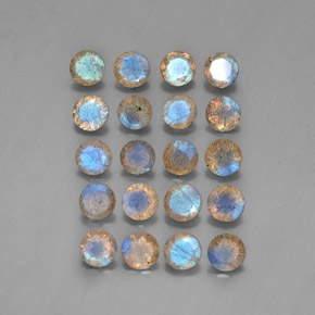 Achetez naturel ct multicolore labradorite gems, transparent, en provenance madagascar chez gemselect. en stock, livraison internationale!