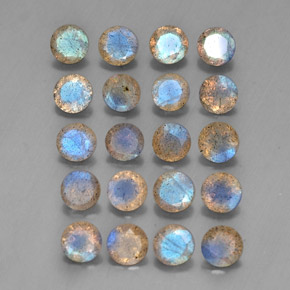 Achetez naturel ct multicolore labradorite gems, transparent, en provenance madagascar chez gemselect. en stock, livraison internationale!