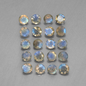 Achetez naturel ct Multicolore Labradorite gems, Transparent, En provenance Madagascar chez GemSelect. En stock, livraison internationale!