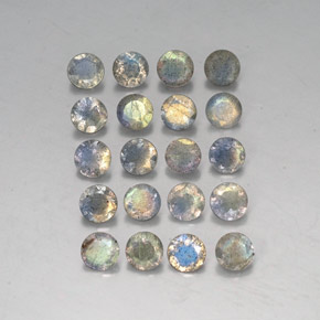 Achetez naturel ct multicolore labradorite gems, transparent, en provenance madagascar chez gemselect. en stock, livraison internationale!