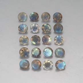 Achetez naturel ct Multicolore Labradorite gems, Transparent, En provenance Madagascar chez GemSelect. En stock, livraison internationale!