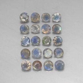 Achetez naturel ct multicolore labradorite gems, transparent, en provenance madagascar chez gemselect. en stock, livraison internationale!