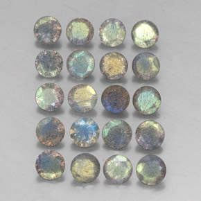 Achetez naturel ct multicolore labradorite gems, transparent, en provenance madagascar chez gemselect. en stock, livraison internationale!