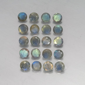 Achetez naturel ct multicolore labradorite gems, transparent, en provenance madagascar chez gemselect. en stock, livraison internationale!