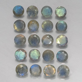 Achetez naturel ct multicolore labradorite gems, transparent, en provenance madagascar chez gemselect. en stock, livraison internationale!