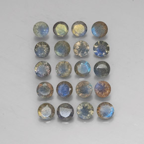 Achetez naturel ct multicolore labradorite gems, transparent, en provenance madagascar chez gemselect. en stock, livraison internationale!