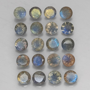 Achetez naturel ct multicolore labradorite gems, transparent, en provenance madagascar chez gemselect. en stock, livraison internationale!