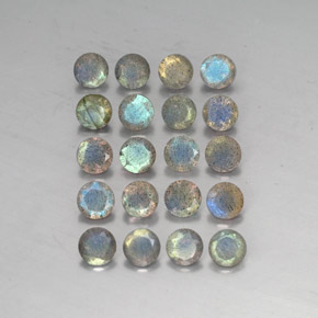 Achetez naturel ct multicolore labradorite gems, transparent, en provenance madagascar chez gemselect. en stock, livraison internationale!