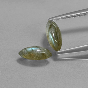 Achetez naturel ct multicolore labradorite gems, marquise, en provenance madagascar chez gemselect. en stock, livraison internationale!