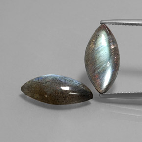 Achetez naturel ct multicolore labradorite gems, transparent, en provenance madagascar chez gemselect. en stock, livraison internationale!
