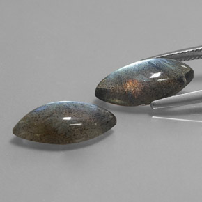 Achetez naturel ct multicolore labradorite gems, transparent, en provenance madagascar chez gemselect. en stock, livraison internationale!