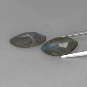 Achetez naturel ct bleue labradorite gems, transparent, en provenance madagascar chez gemselect. en stock, livraison internationale!