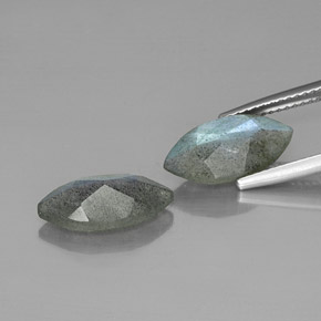 Achetez naturel ct Multicolore Labradorite gems, Transparent, En provenance Madagascar chez GemSelect. En stock, livraison internationale!