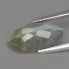 Labradorite Multicolore naturelle Marquise, 2.88 ct, Translucide