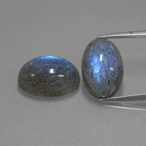 Achetez naturel ct bleue labradorite gems, coupe ovale, en provenance madagascar chez gemselect. en stock, livraison internationale!