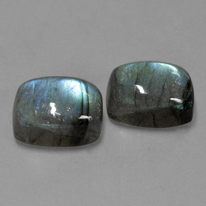 Achetez naturel ct bleue labradorite gems, coupe coussin, en provenance madagascar chez gemselect. en stock, livraison internationale!