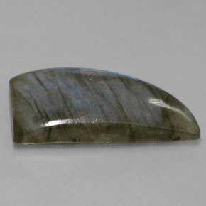 Labradorite bleue naturelle forme fantaisie, 25,81 ct, translucide
