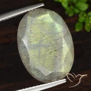 Labradorite Multicolore naturelle ovale, 11.50 ct, Translucide