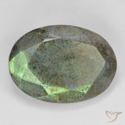 Labradorite Multicolore naturelle ovale, 11.45 ct, Translucide