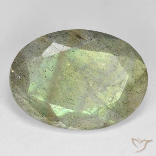 Labradorite Multicolore naturelle ovale, 10.67 ct, Translucide