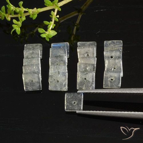 Shop natural 6.37ct Multicolore Labradorite gems, Carré, from Madagascar at GemSelect. In stock, global shipping!