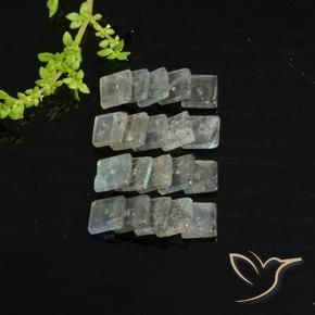 Shop natural 7.61ct Multicolore Labradorite gems, Carré, from Madagascar at GemSelect. In stock, global shipping!