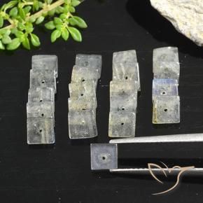 Shop natural 9.46ct Multicolore Labradorite gems, Carré, from Madagascar at GemSelect. In stock, global shipping!