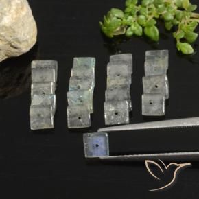 Shop natural 6.92ct Multicolore Labradorite gems, Carré, from Madagascar at GemSelect. In stock, global shipping!