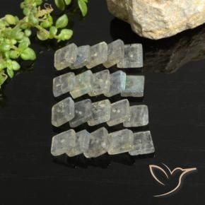 Shop natural 6.92ct Multicolore Labradorite gems, Carré, from Madagascar at GemSelect. In stock, global shipping!