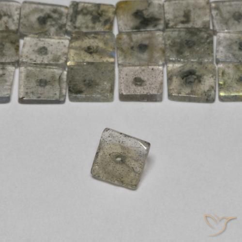 Shop natural 6.66ct Multicolore Labradorite gems, Carré, from Madagascar at GemSelect. In stock, global shipping!