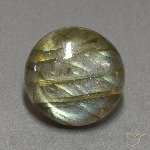 Labradorite Multicolore naturelle Tour, 13.46 ct, Translucide