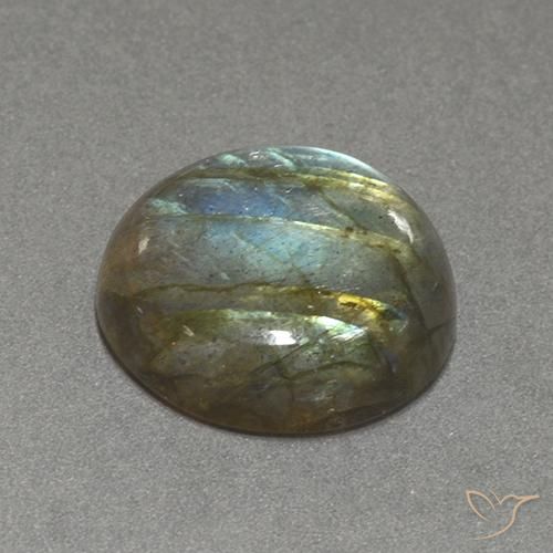 Labradorite Multicolore naturelle Tour, 13.46 ct, Translucide