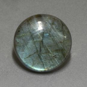 Labradorite Multicolore naturelle Coupe roude, 29.07 ct, Translucide