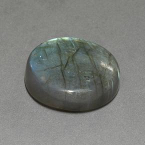 Labradorite Multicolore naturelle Coupe roude, 29.07 ct, Translucide