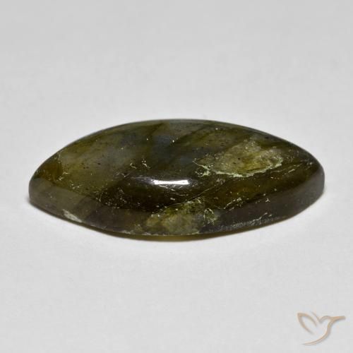 Labradorite Multicolore naturelle Marquise, 9.84 ct, Translucide