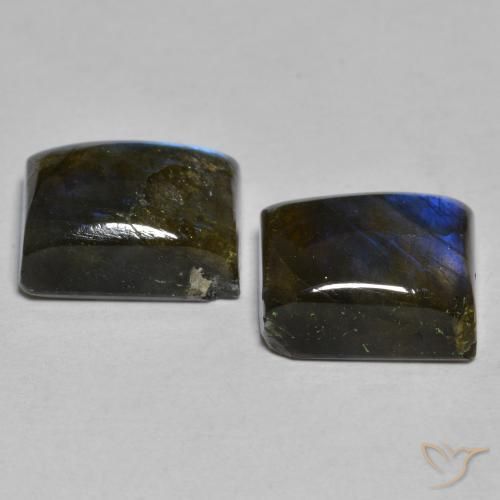 Shop natural 11.38ct Multicolore Labradorite gems, Baquette, from Madagascar at GemSelect. In stock, global shipping!